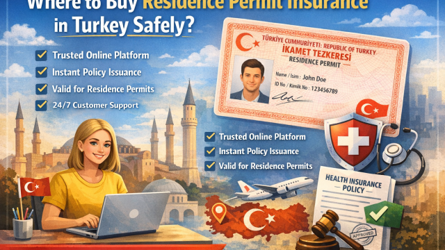 Where to Buy Residence Permit / Ikamet Insurance in Turkey Safely (2026 Guide)